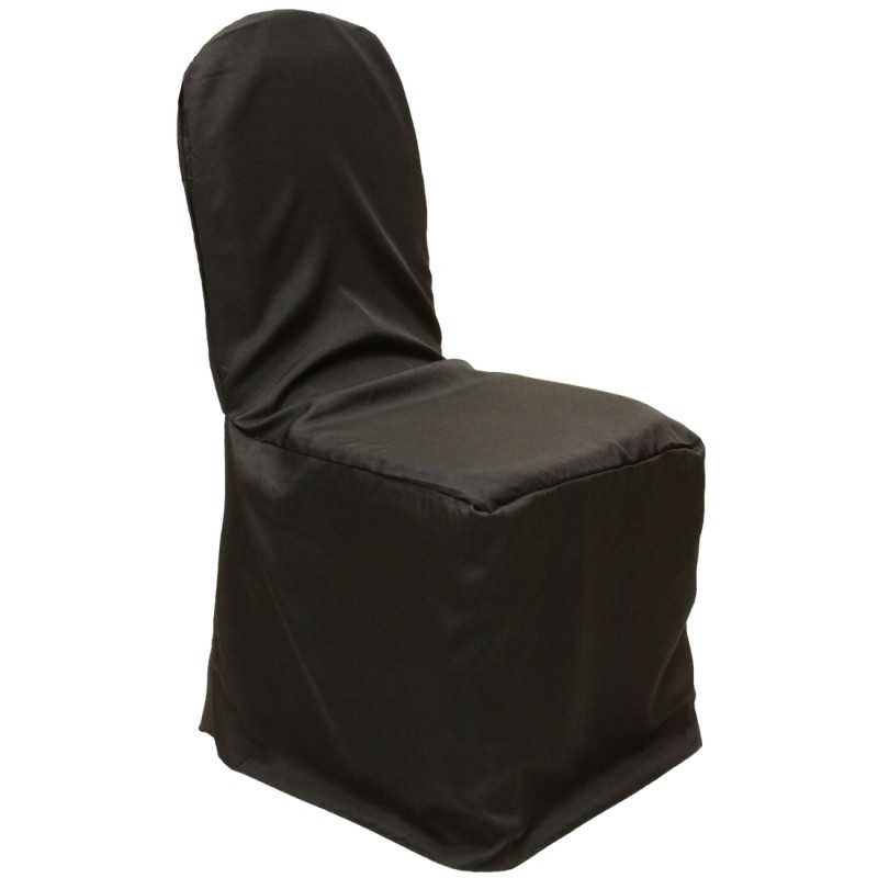 DW843 - ZOWN Alex-K Side Chair Stretch Cover Black - DW843