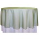 Organza Round Tablecloth 132" Green