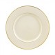 Ivory China with Gold Band Lunch Plate 9 ¼”