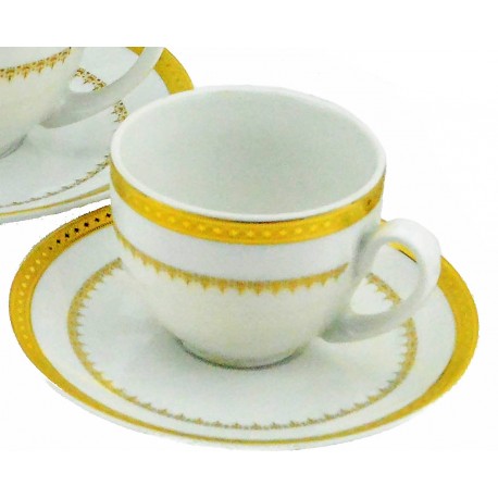 Imperial Gold Demitasse Cup and Saucer