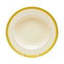 Imperial Gold Soup Plate 8 ½”