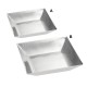Stainless Steel Square Bowls